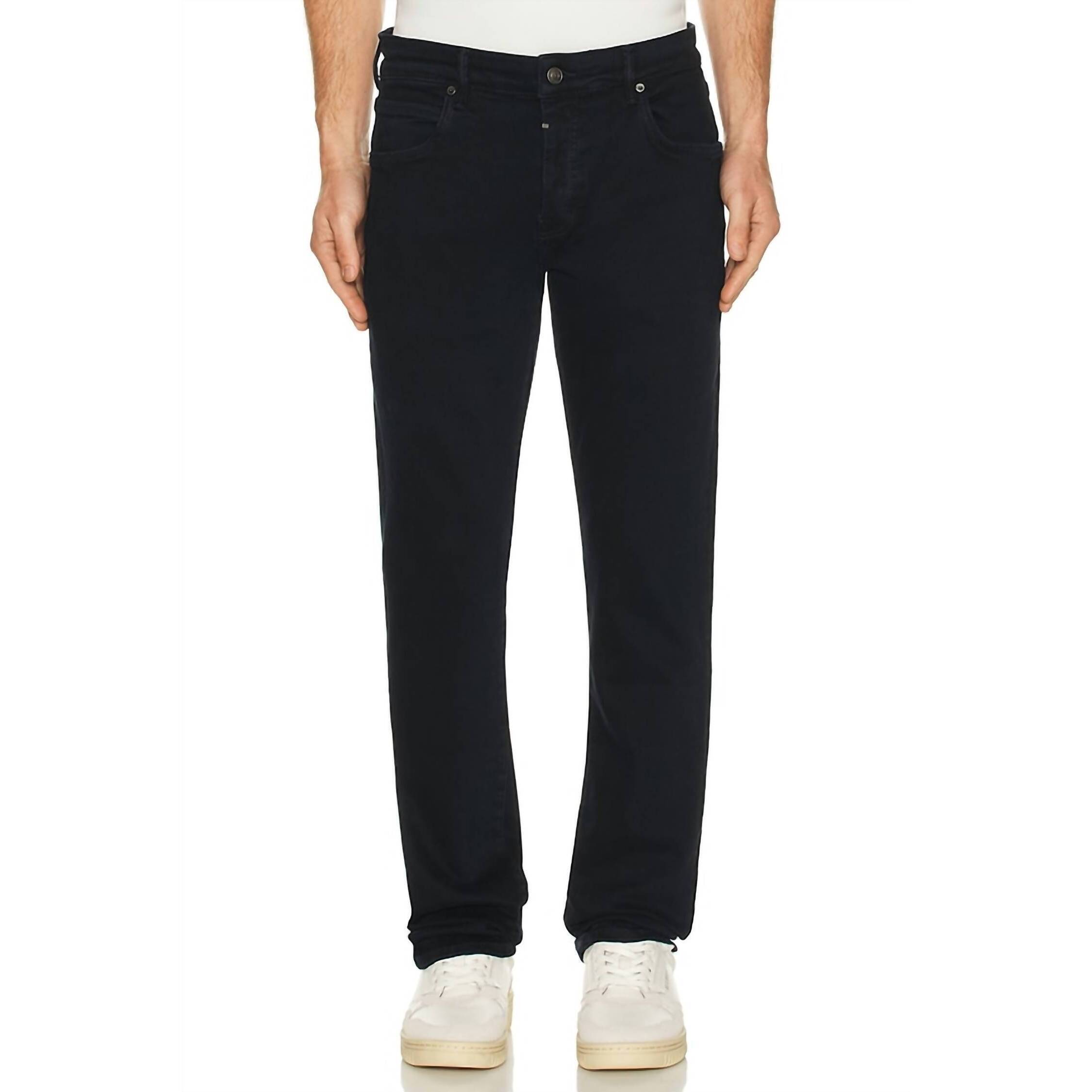 New Allsaints Sid Slim Straight Jeans In Blue Black